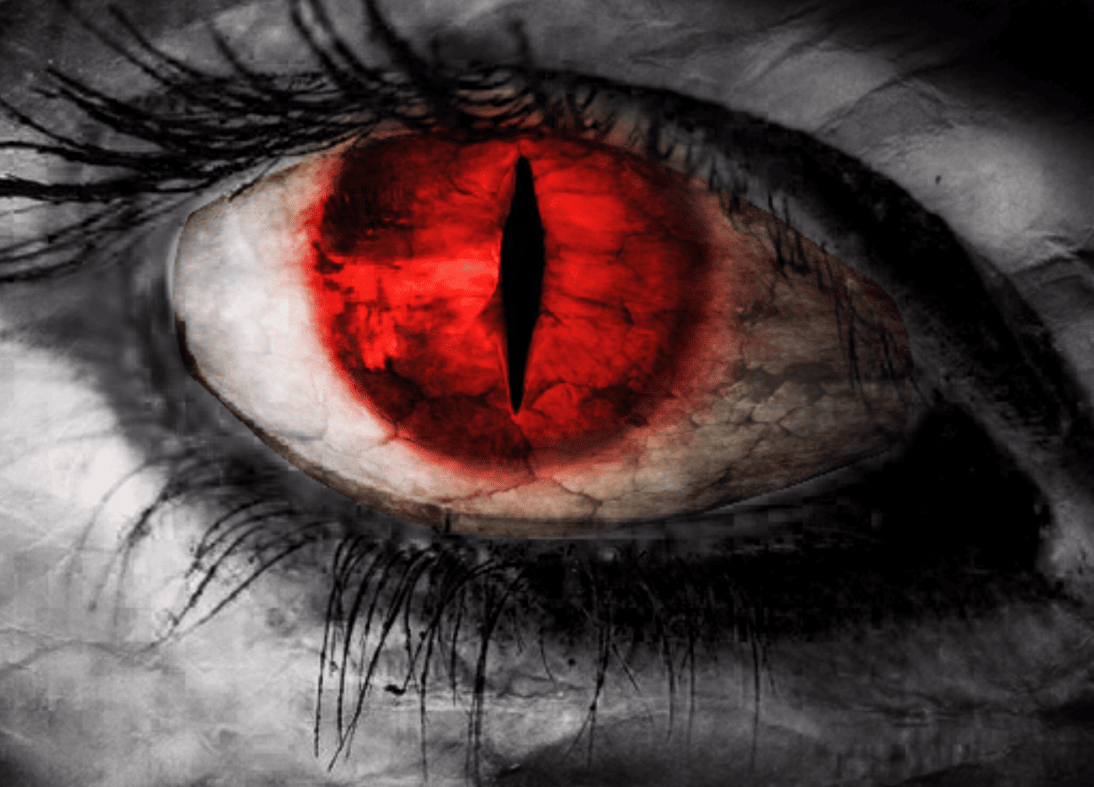 Страшный Кровавый глаз